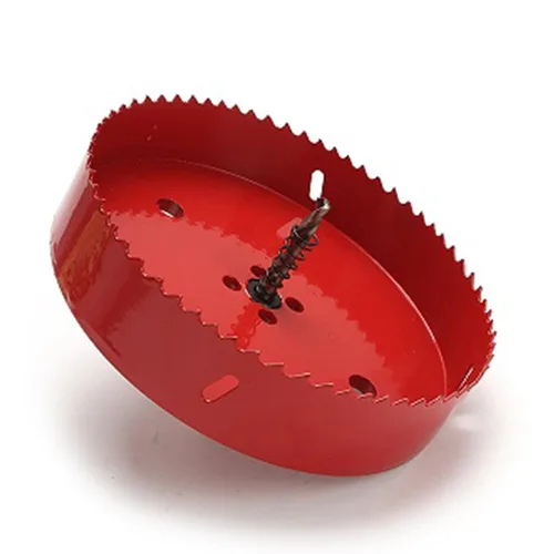 Miniatura 15 de Utoolmart Sierra de taladro bimetal profesional de acero inoxidable, 0.984 in de profundidad de apertura con mango triangular (2.953 in)