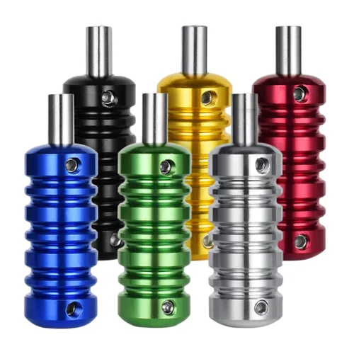 Healifty Agarre de máquina de aleación de aluminio de 2.08 x 0.90 x 2.36 pulgadas, tubo de mango antideslizante ligero para accesorios, suministros