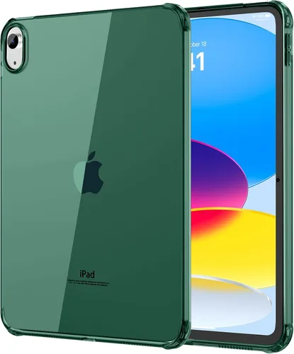 Miniatura 22 de MoKo Funda transparente para iPad (A16) de 11ª generación 2025 de 11 pulgadas/10ª generación 2022 de 10.9 pulgadas, TPU suave y ligero, 1