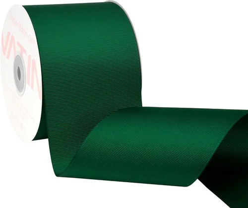 Miniatura 214 de Vatin - Rollo de cinta de grogrén, rollos de 25-50 yardas, perfecto para decoración de bodas, coronas, baby showers, envolturas de paquete de regalo