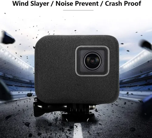 Miniatura 2 de Taisioner Windslayer - Carcasa para GO Hero 5 Hero 6 Hero 7, color negro, reducción de ruido