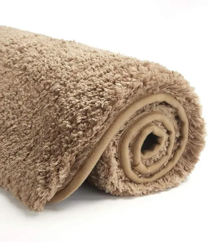 Miniatura 20 de Suchtale - Alfombra de baño antideslizante, tapete de baño de microfibra suave, absorbente de agua, peluda, lavable a máquina, para regadera, 16 x