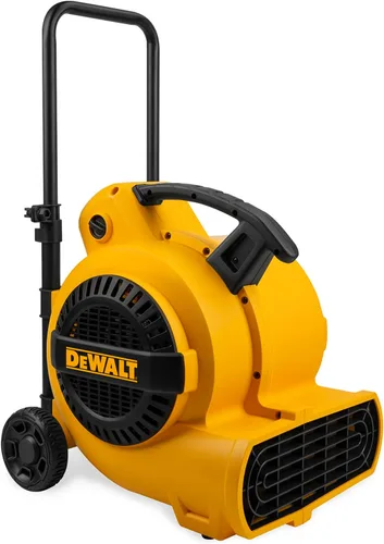 Miniatura 8 de DEWALT Movedor de Aire Portátil, 276W Ventilador de Piso de 3 Velocidades, Ventilador Soplador Utilitario, 1/5 HP 600 CFM Secador de Piso, Secador