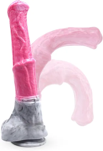 Consolador de caballo realista de silicona, consolador anal monstruo de 12 pulgadas de largo y grueso, juguete sexual anal con ventosa, juguete