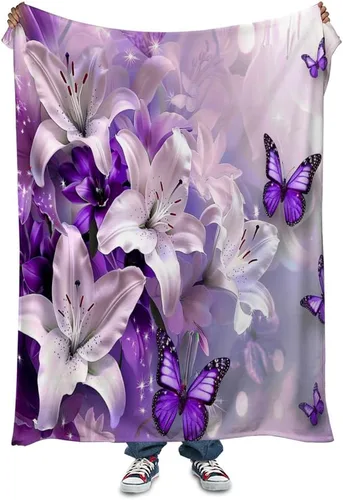 Miniatura 15 de Manta moderna abstracta de color negro y beige, manta bohemia de franela de doble cara, adecuada para adultos y niños en el sofá, automóvil, siesta