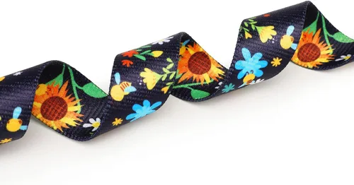 Miniatura 39 de Mercano Collar ajustable para perro, patrones de diseño especial, nailon suave, cómodo y resistente, collar para mascotas para perros pequeños