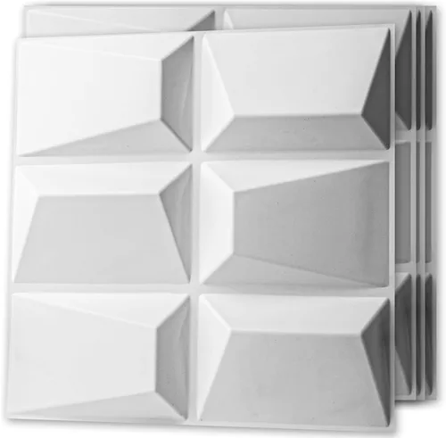 Miniatura 22 de Art3d - Panel de pared decorativo 3D, 32 pies cuadrados de PVC para decoración de paredes interiores en sala de estar, dormitorio, vestíbulo, Océano