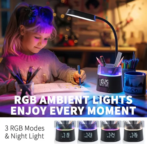 Miniatura 6 de Lámpara de escritorio LED con soporte para bolígrafo para niño