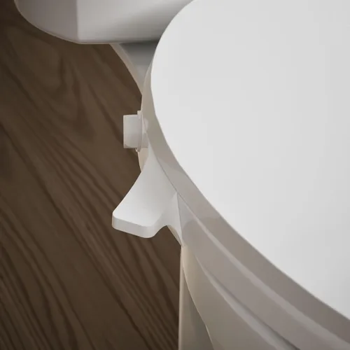 Miniatura 4 de Kohler PureWash M300 Asiento de Inodoro Bidé Manual Alargado, Mango Blanco, Tapa de Cierre Silencioso que Evita Golpes, Bidé de Inodoro, Fácil