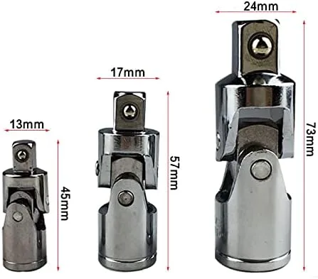 Miniatura 2 de Adaptador de junta de trinquete zócalo, herramienta manual de manga universal?1/2" 0.492 in