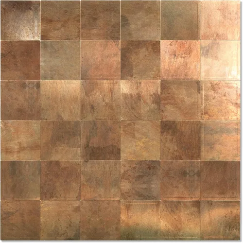 Miniatura 12 de Yipscazo Azulejos de mosaico de acero inoxidable con aspecto de metal para cocina, cocina, baño, lavandería (11.8 x 11.8 pulgadas)