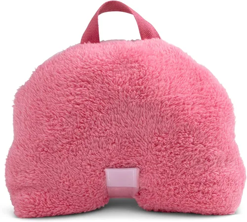 Miniatura 6 de Delta Children Manta Sherpa personalizada con bolsillo de almacenamiento para niños, gato magenta