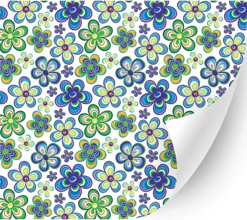 Miniatura 35 de HTV4U Vinilo de transferencia de calor con estampado floral (flor de acacia, 13.5 x 12 pulgadas), vinilo impreso para planchar, papel de prensa