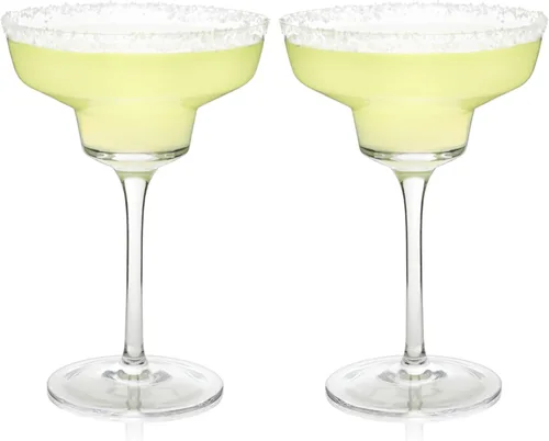 Miniatura 9 de Viski Vasos de cóctel con tallo en ángulo para Aperol Spritz, Campari Spritz, tónico, cócteles clásicos, elegantes vasos de cristal de tallo largo