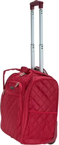 Miniatura 9 de Rockland Melrose - Maleta con ruedas, de porte vertical, para caber debajo del asiento, Rojo), BF31-RED
