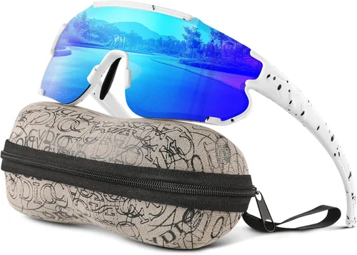 Gafas de sol polarizadas de béisbol para niños: gafas de sol deportivas para niños y niñas de 3 a 12 años, lentes de sol para ciclismo y correr