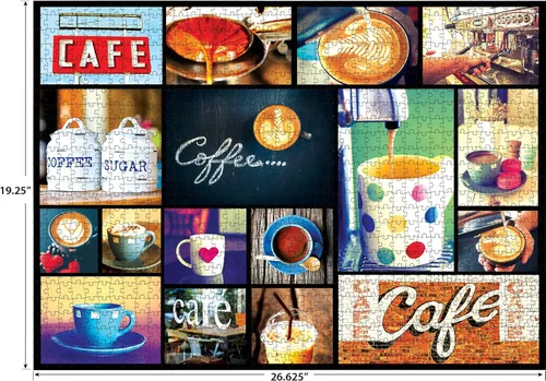 Miniatura 4 de RoseArt - Kodak Premium Cork - Café - Rompecabezas de 1000 piezas para adultos