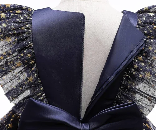Miniatura 4 de Nileafes Vestido de princesa para niñas pequeñas, vestido de tutú de fiesta