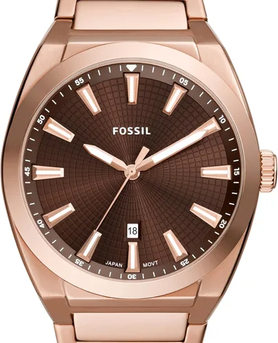 Miniatura 4 de Fossil Everett - Reloj para hombre con correa de acero inoxidable o cuero