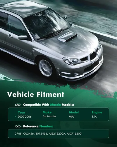 Miniatura 3 de SCITOO Conjunto de radiador de refrigerante del motor para Mazda MPV 2002 2003 2004 2005 2006 3.0L reemplazar 2768