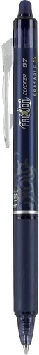 Miniatura 4 de PILOT FriXion Clicker - Bolígrafos de tinta de gel borrables, recargables y retráctiles, punta fina de 0.7 mm, tinta azul marino, paquete de 1