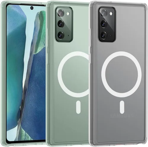Miniatura 10 de TIANNIUKE Funda Magnética para Samsung Galaxy S21 5G, Mate Translúcida Anti-Huellas Dactilares, Compatible con MagSafe, Ajuste Delgado a Prueba