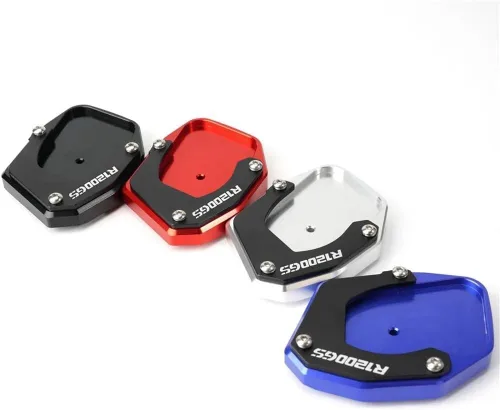 Miniatura 7 de Almohadilla lateral para motocicleta, accesorios de motocicleta, soporte lateral, ampliador, placa de extensión para B&MW R 1200 GS 2007-2012 R 1200