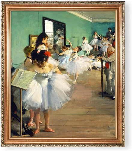 Miniatura 612 de A&T ARTWORK Campo de trigo con cipreses de Van Gogh Las reproducciones de arte clásico mundial, impresiones en lienzo giclée para decoración