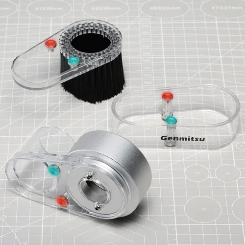 Miniatura 7 de Genmitsu Zapata de polvo CNC ABS para máquinas CNC con un motor de 2.047 in de diámetro, se adapta a la mayoría de motores de husillo de 300 W-500
