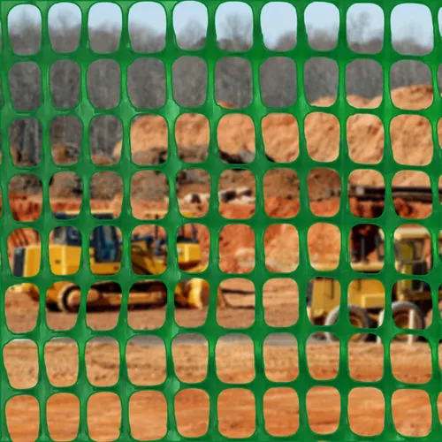 Miniatura 7 de Ashman - Valla de malla de plástico, red de barrera de construcción, verde, 4 x 100 pies, 1 rollo, valla de jardín, envoltura de vallas, sobre