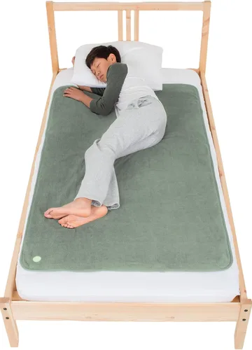 Miniatura 17 de PeapodMats Tapete de cama impermeable para enuresis e incontinencia, almohadilla inferior reutilizable. Colocación segura y transpirable. Lavable.