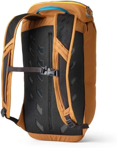 Gregory Nano 16L Unisex Day Hiking/Commuter/Mochila de viaje activo, panel trasero transpirable, puerto de hidratación, tamaño grande, Moab Tan