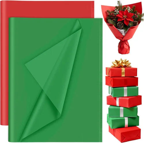 Miniatura 10 de PLULON 60 hojas de papel de seda rosa de San Valentín a granel, para bolsas de regalo, hojas de papel de seda para el hogar, cocina, manualidades