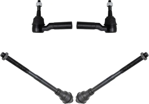 Miniatura 62 de TRQ Juego de barras de acoplamiento delanteras interiores y exteriores de 4 piezas compatible con Jeep Cherokee 1991-2001 y Comanche 91-92