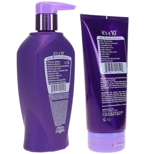Miniatura 3 de It's a 10 Silk Express Miracle Silk Shampoo 10 OZ & Acondicionador 5 OZ