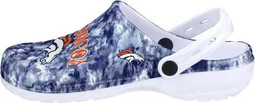 Miniatura 63 de FOCO NFL Womens NFL Team Logo Cloudie Garden Water Sandals Shoes Slipper Clogs with Strap
