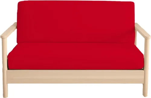 Miniatura 18 de Fundas para futón sin brazos tamaño individual, fundas de futón 100% algodón egipcio, funda de sofá con cremallera, protector de sofá cama, funda
