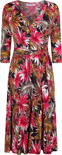 Women's Sleeve Faux Wrap Midi Dress Wedding Guest Party Bridal Baby Shower Maternity Nursing