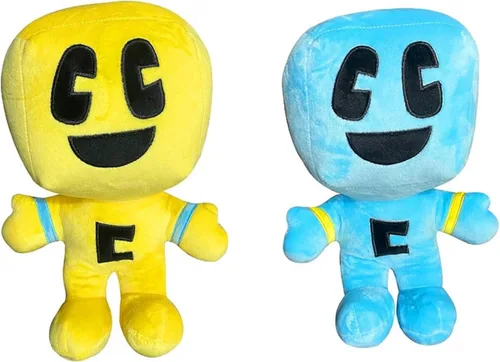 Miniatura 6 de Nuevos juguetes de peluche, relleno de peluche, muñeca de felpa suave, linda almohada, el mejor regalo para niños (azul)