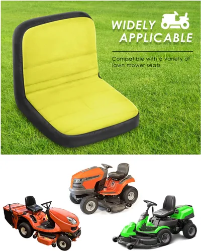 Miniatura 7 de PACETAP Funda de Asiento para Cortacésped de Montar, Funda de Asiento Impermeable de Poliéster Oxford Duradero Compatible con John Deere