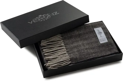 Miniatura 12 de Veronz - Bufanda clásica de invierno muy suave de aspecto lujoso y sensación de cachemira con caja de regalo