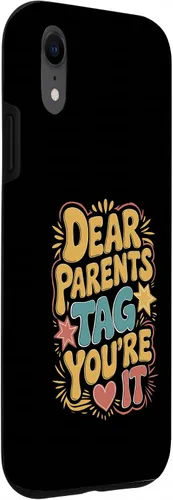 Miniatura 3 de Dear Parents Tag You’re It Leopard Print Case for iPhone XR
