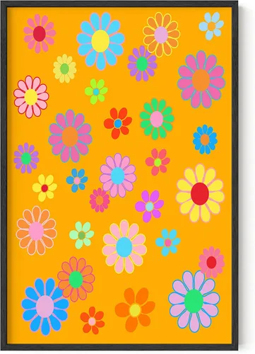 Miniatura 41 de HAUS AND HUES Póster de hongos trippy – Indie for Room Aesthetic Trippy Hippie Y2K, arte de hongos, imágenes indie, decoración de pared