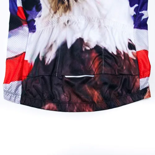 Miniatura 90 de Weimostar Hombre Ciclismo Jersey Manga Corta Bicicleta Ropa Multicolor Diamante