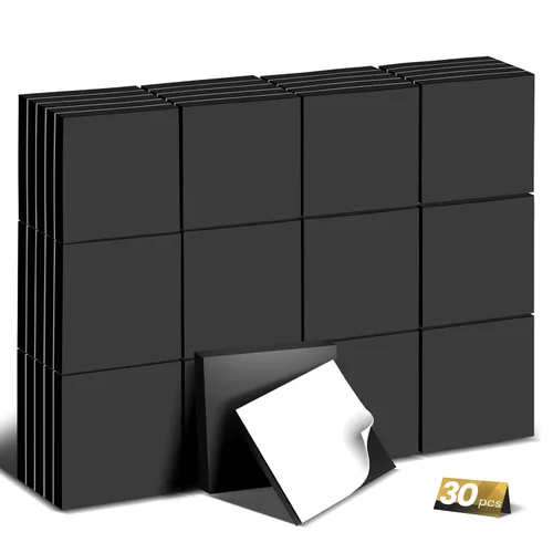 Miniatura 17 de DIYMAG Hojas Magnéticas Adhesivas Cuadradas, Cinta Magnética Flexible Pegable (Cada una 20x20x2mm), Imanes con Adhesivo para Manualidades, Fotos