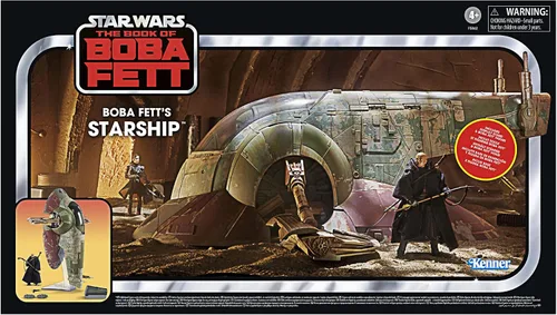 Miniatura 2 de STAR WARS The Vintage Collection - Vehículo de juguete de Boba Fett, Starship de 9,5 cm, de El libro de Boba Fett, juguetes para niños a partir de 4