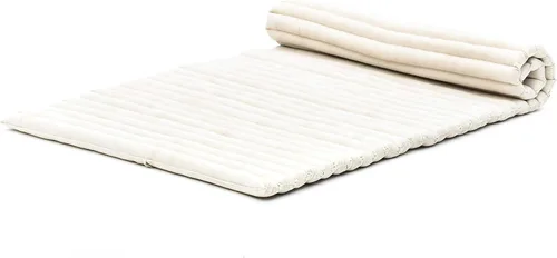 Miniatura 15 de Leewadee - Colchón plegable - Futón japonés enrollable -Alfombra de tatami triple pliegue - Cama de piso para invitados - Colchón de camping