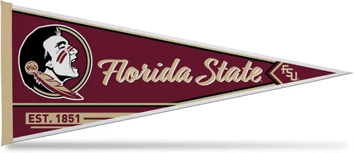 Miniatura 133 de Rico Industries NCAA Banderín Clásico de Fieltro para Decoración de Pared de 12" x 30" - Ideal para Decoración del Hogar/Dormitorio/Cueva de Hombre