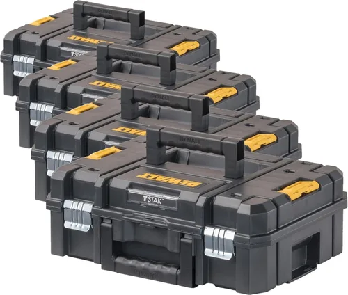 Miniatura 9 de DEWALT TSTAK II - Caja de herramientas, caja de almacenamiento de herramientas con parte superior plana, caja organizadora con capacidad para hasta