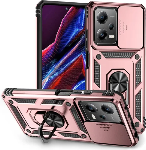Miniatura 82 de Funda para Xiaomi Redmi Note 12 Pro 5G, con cubierta deslizante para lente de cámara, funda para Xiaomi Poco X5 Pro 5G, funda anticaída de absorción